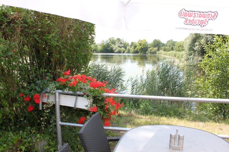 Terrasse an den Saumseen