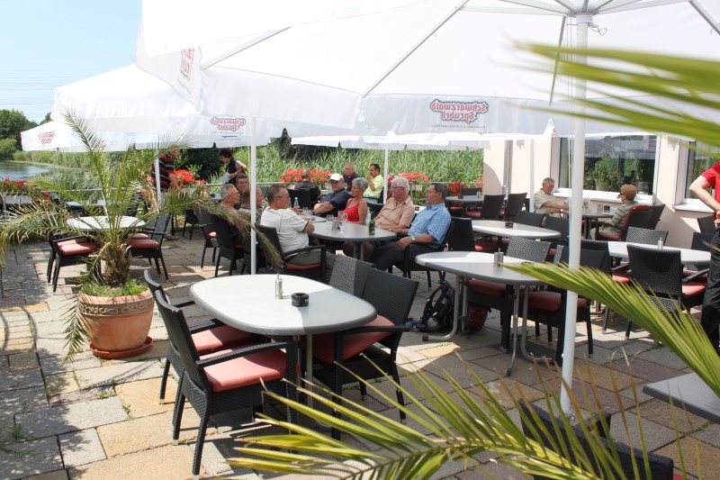Terrasse an den Saumseen
